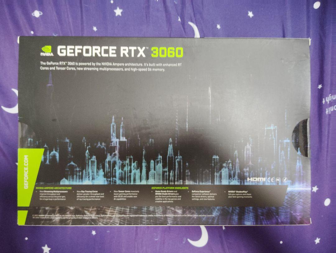 未開封品　玄人志向　GeForce RTX3060 GDDR6 12GB