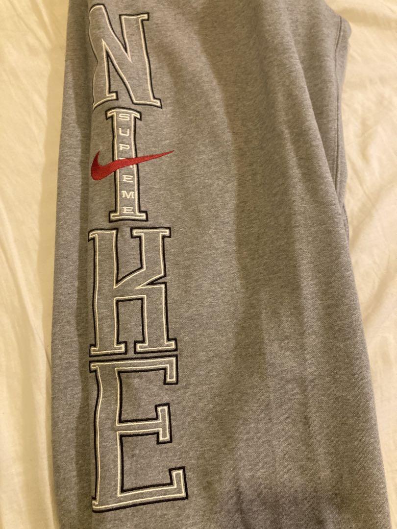 パンツ Supreme x Nike Sweatpant \"Heather Grey\"