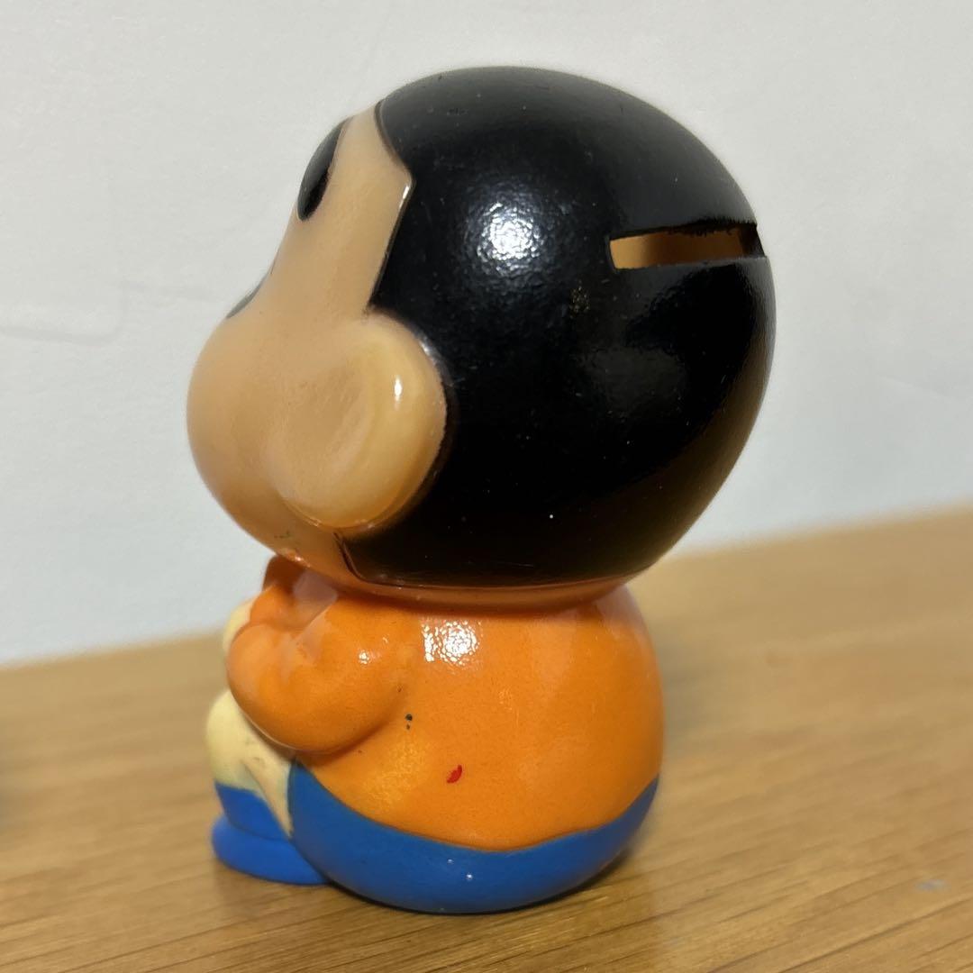 クレヨンしんちゃん ソフビ しんちゃん 貯金箱 グッズ レトロ