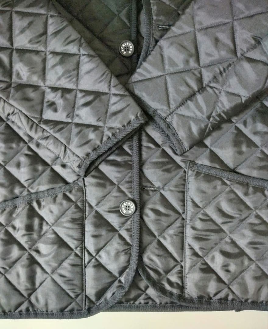 未使用 マッキントッシュ キルティング ブラック サイズ36