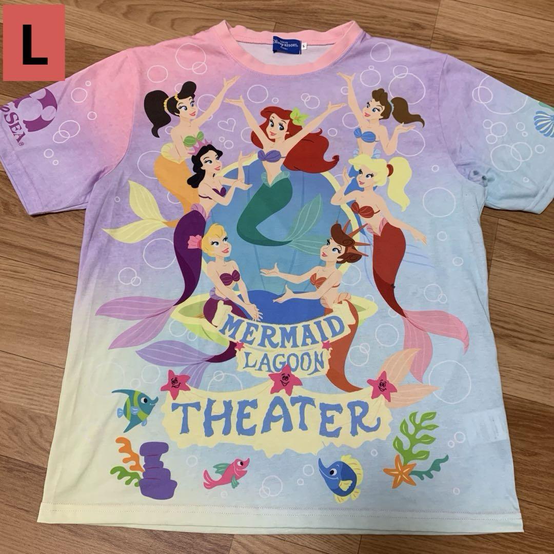 楽天 送料無料にならない 東京ディズニーリゾート アリエル Tシャツ マーメイドラグーン Tシャツ(半袖+袖なし)