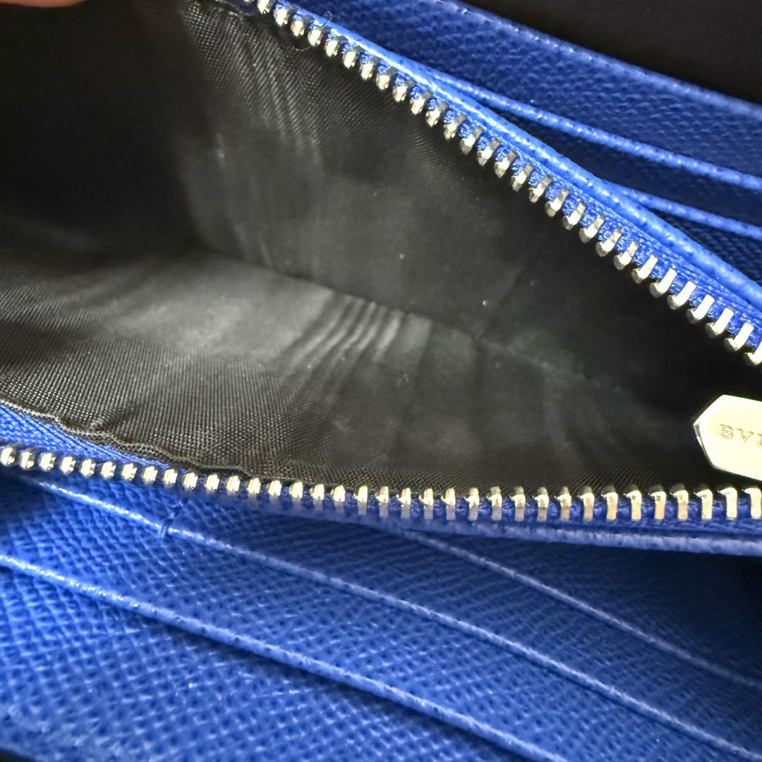 新品 未使用品BVLGARI ブルガリ ラウンド ファスナー 長財布 箱付き