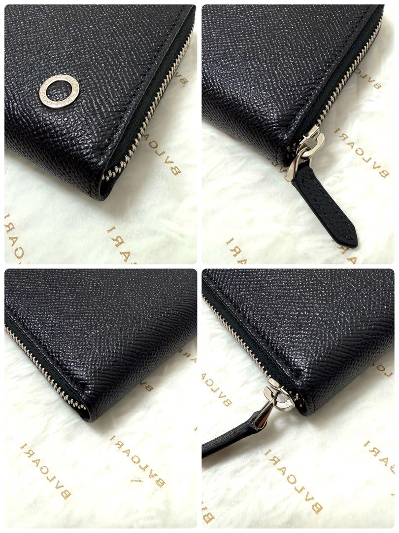 新品 未使用品BVLGARI ブルガリ ラウンド ファスナー 長財布 箱付き