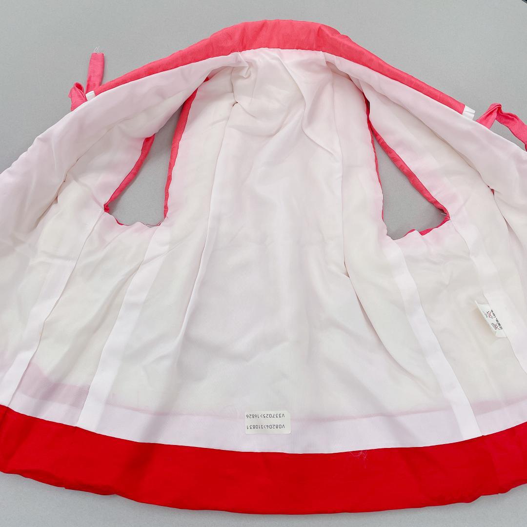 Y★2045★ 被布セット アンサンブル 女の子 着物 一つ身 ピンク