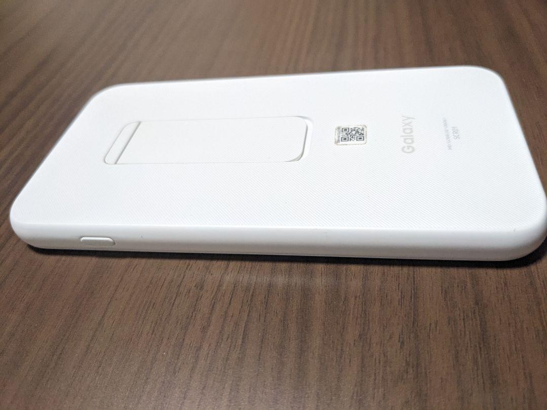 SIMフリー Galaxy SCR01 5G ホワイト モバイルルーター