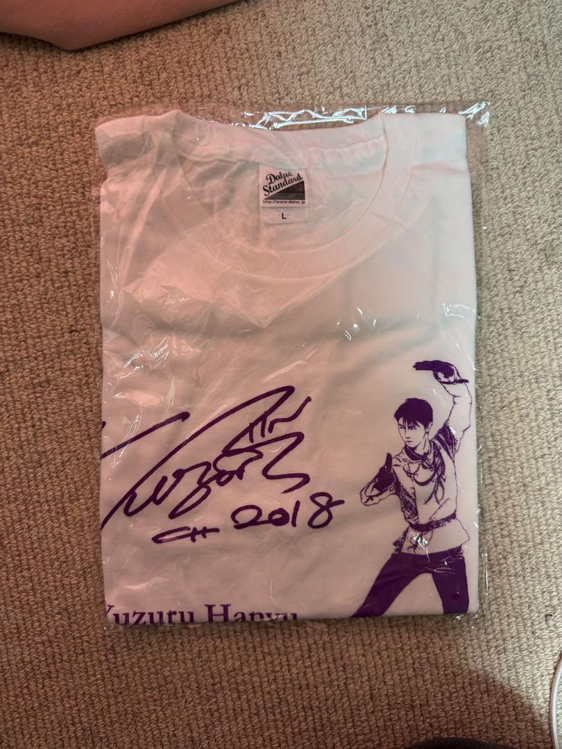 未開封】羽生結弦 2018年 チャリティーTシャツ - メルカリ