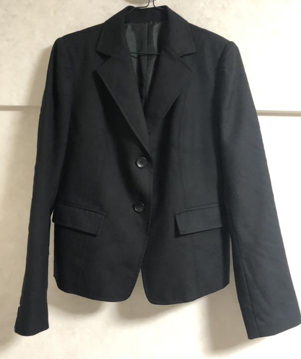 ユニクロ スーツ ジャケット 黒