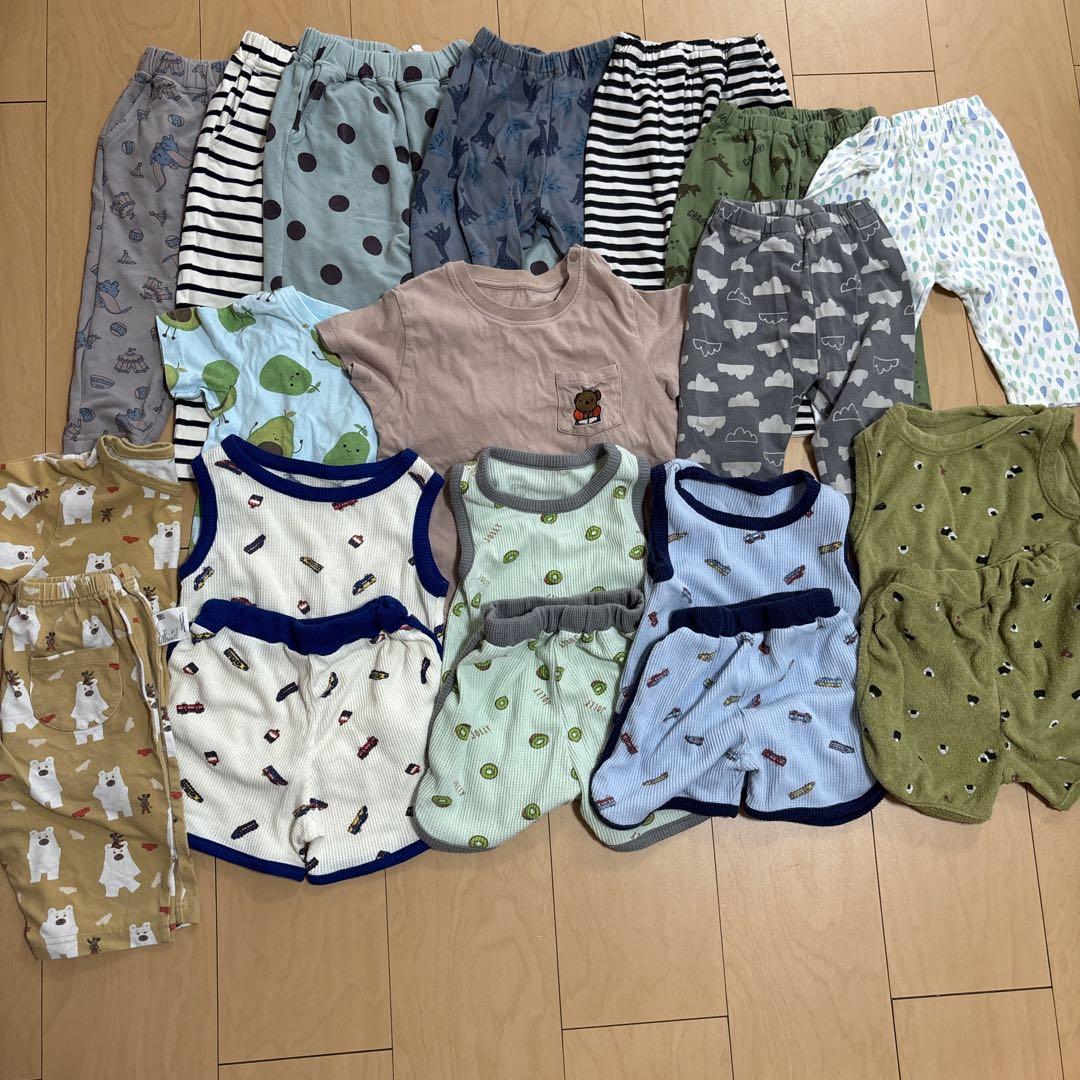 子ども服　夏服　まとめうり　90〜100 29点 子供服 まとめ売り トップス 15枚セット サイズ90~100 - メルカリ