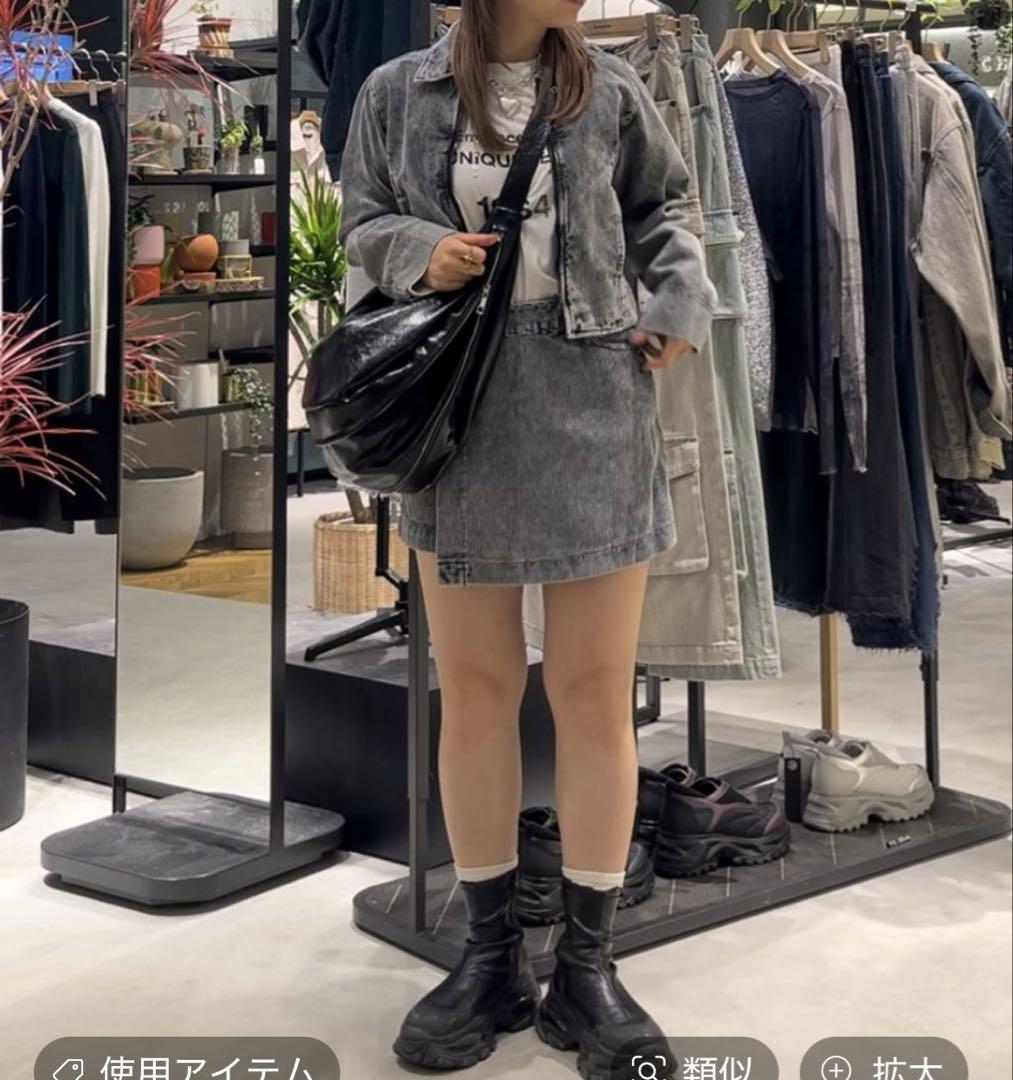 JEANASIS カコウコーデュロイZIPジャケット カココーデュロイスカパン