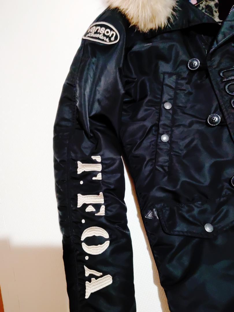 VANSON×クローズ ワースト 武装戦線 N-3B フライトジャケット byondscape.com