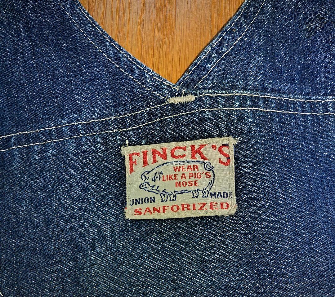 Janさま専用　FINCK\"Sヴィンテージ　オーバーオール