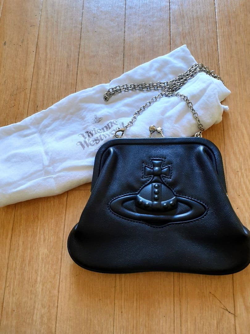 美品！ヴィヴィアンウエストウッド/ショルダーバッグ/ブラック