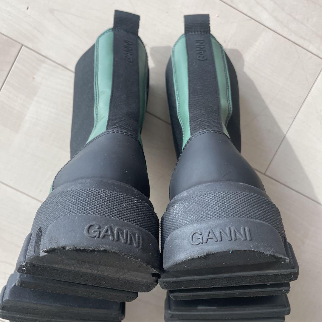 GANNI レザーブーツ　美品