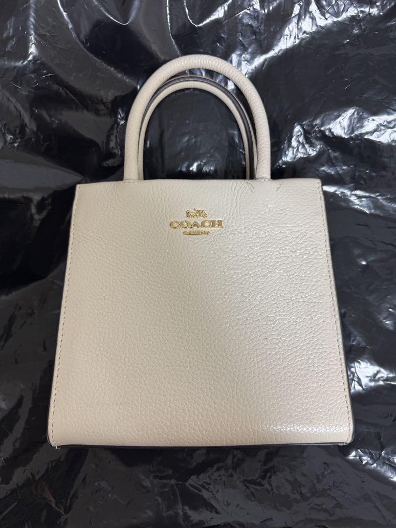 COACH ベージュ ミニトートバッグ 5,800円