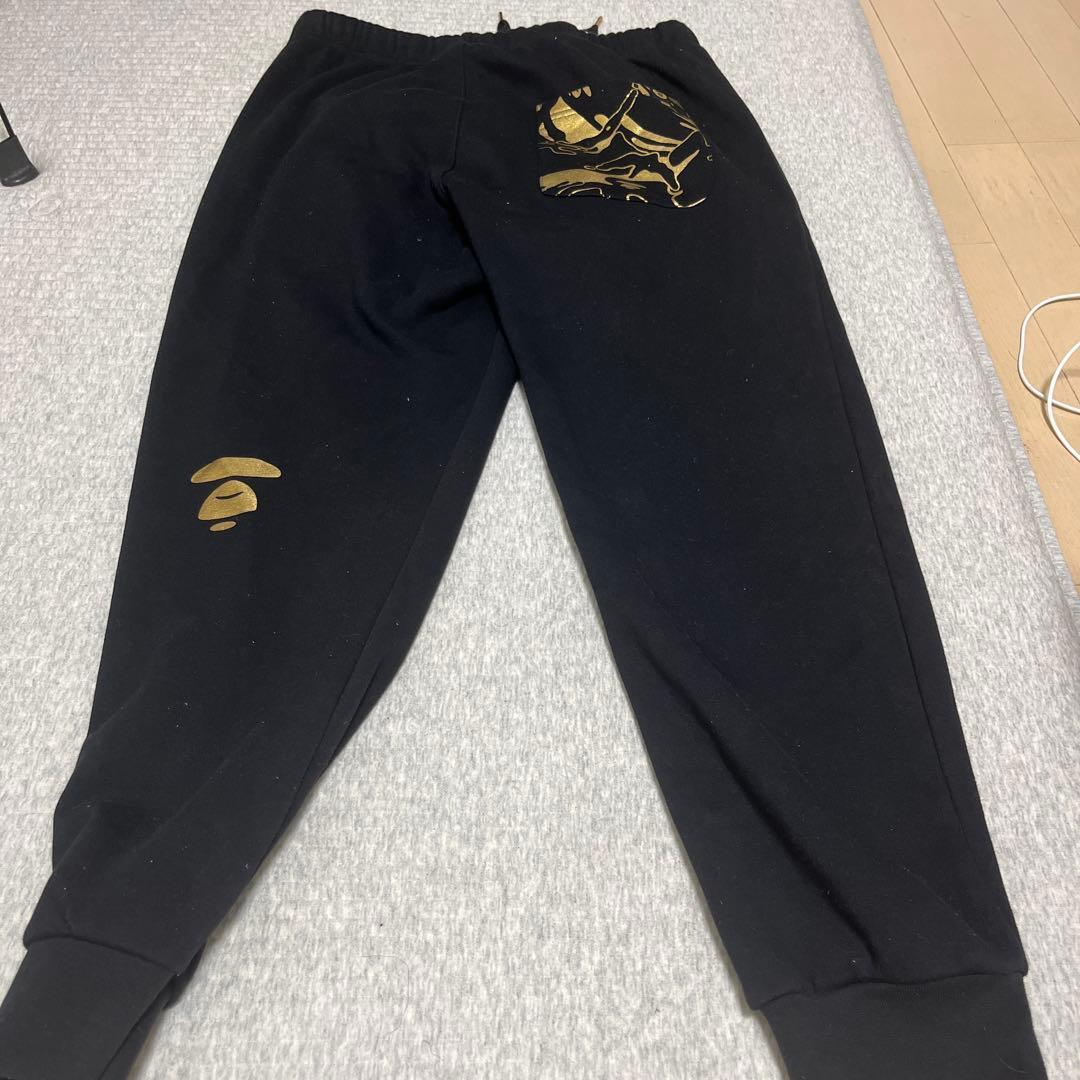 上下エイプスウェット、スウェットパンツ BAPE