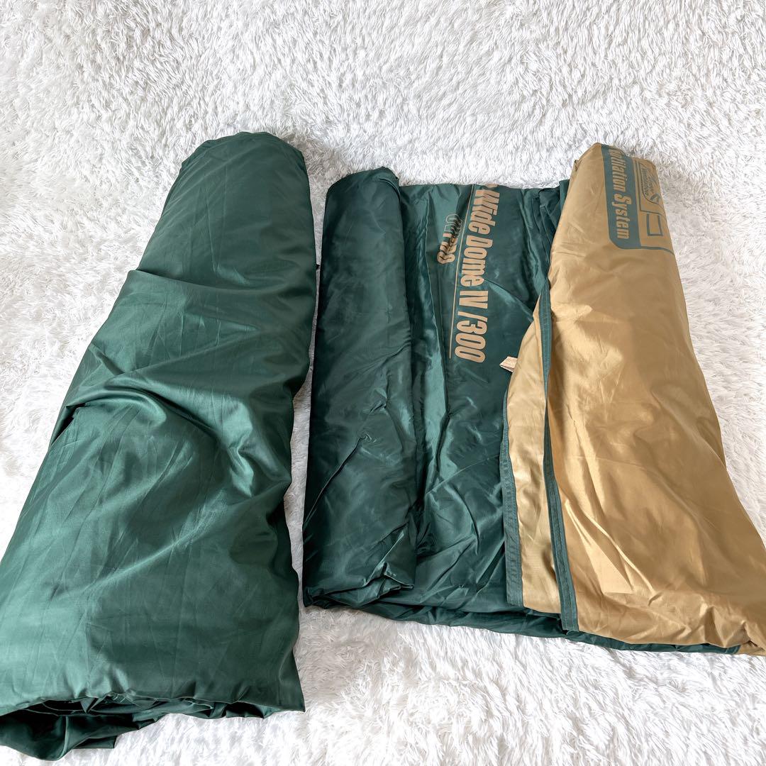 美品✨Coleman タフワイドドームIV 300 グランドシート付　テント