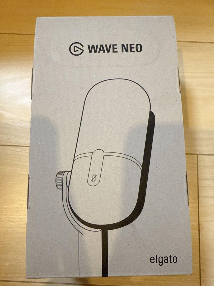 【美品】コンデンサーマイクElgato Wave Neo ホワイトゲーミング