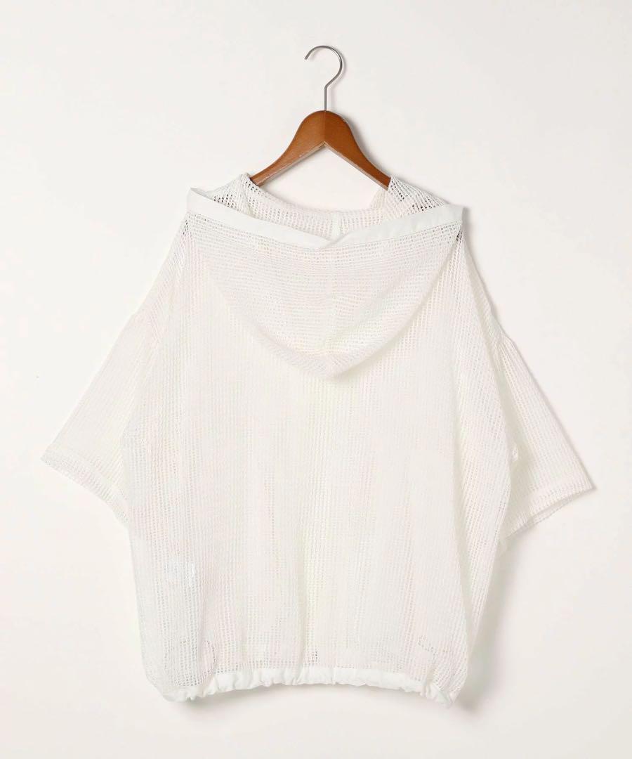 新品 niko and メッシュルーズパーカー 完売