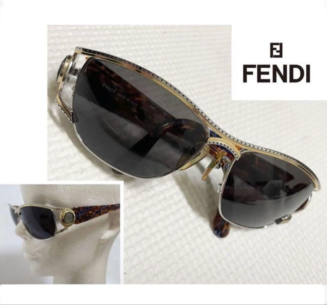 Fendi サングラス ブラウンレンズ　ヴィンテージ FENDI サングラス ヴィンテージ
