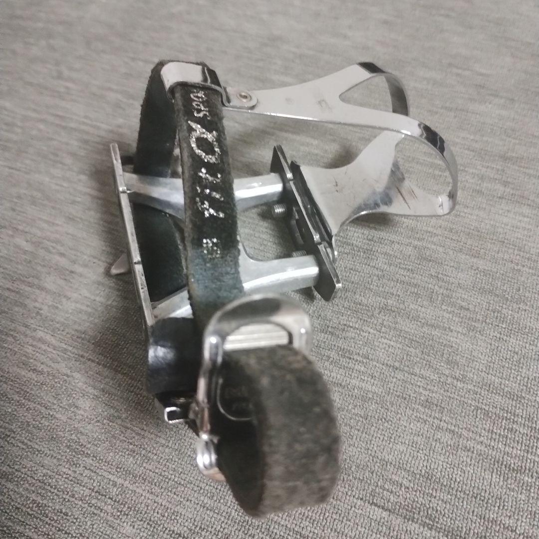 MKS RX-1 ペダル、ストラップ、トュークリップの3点セット