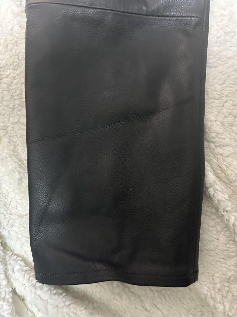 美品　MOTOFIELD サイズ2XL レザーパンツ 本革 革パン