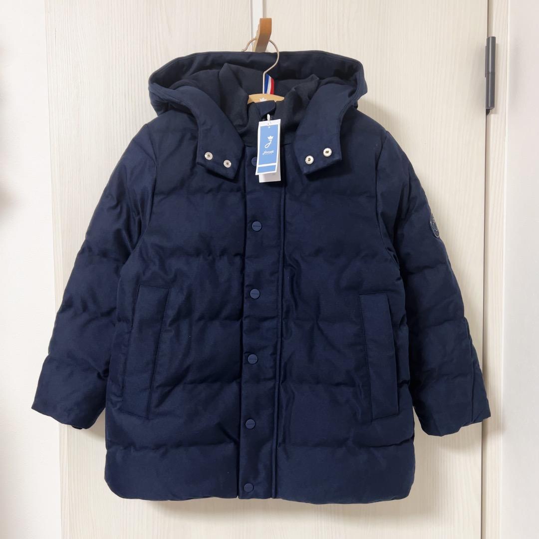 【新品】jacadi ダウンジャケット ネイビー 中綿コート 6A 【新品】jacadi ダウンジャケット ネイビー 中綿コート 6A