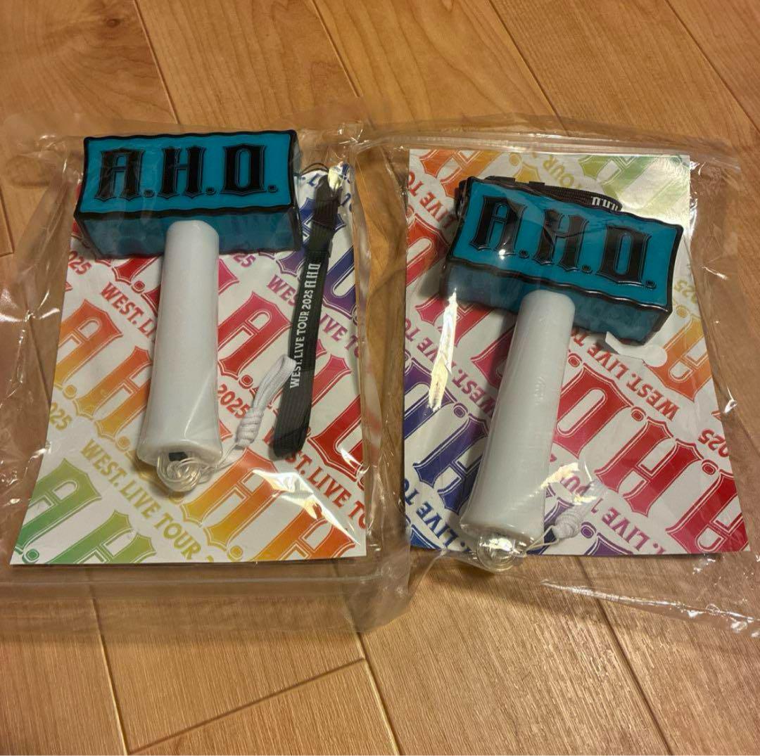 WEST. LIVE TOUR A.H.O. のペンライト2本セット！