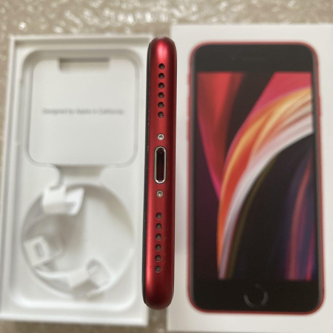 iPhoneSE2 64GB レッド - メルカリ