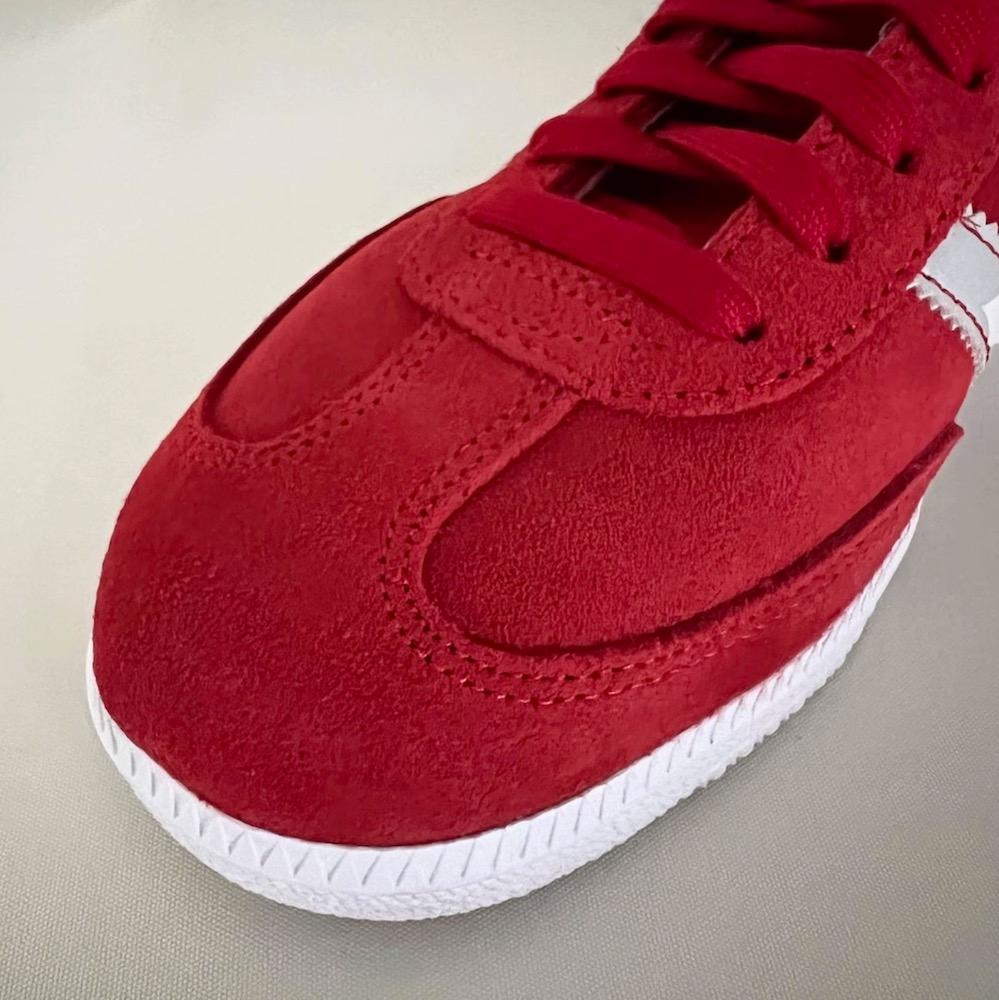 【税込】 スニーカー コラボ adidas X BAPE メンズ US8.5 レッド トップス
