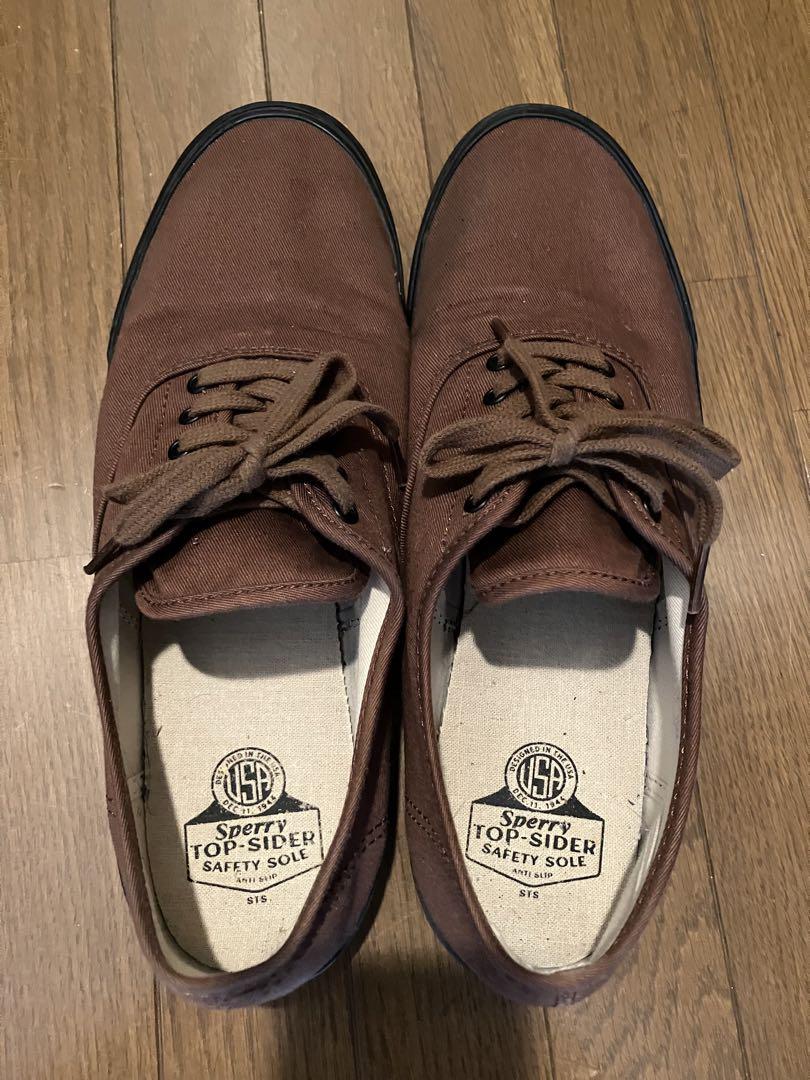 beams plus x Sperry TOP-SIDER ブラウン シューズ
