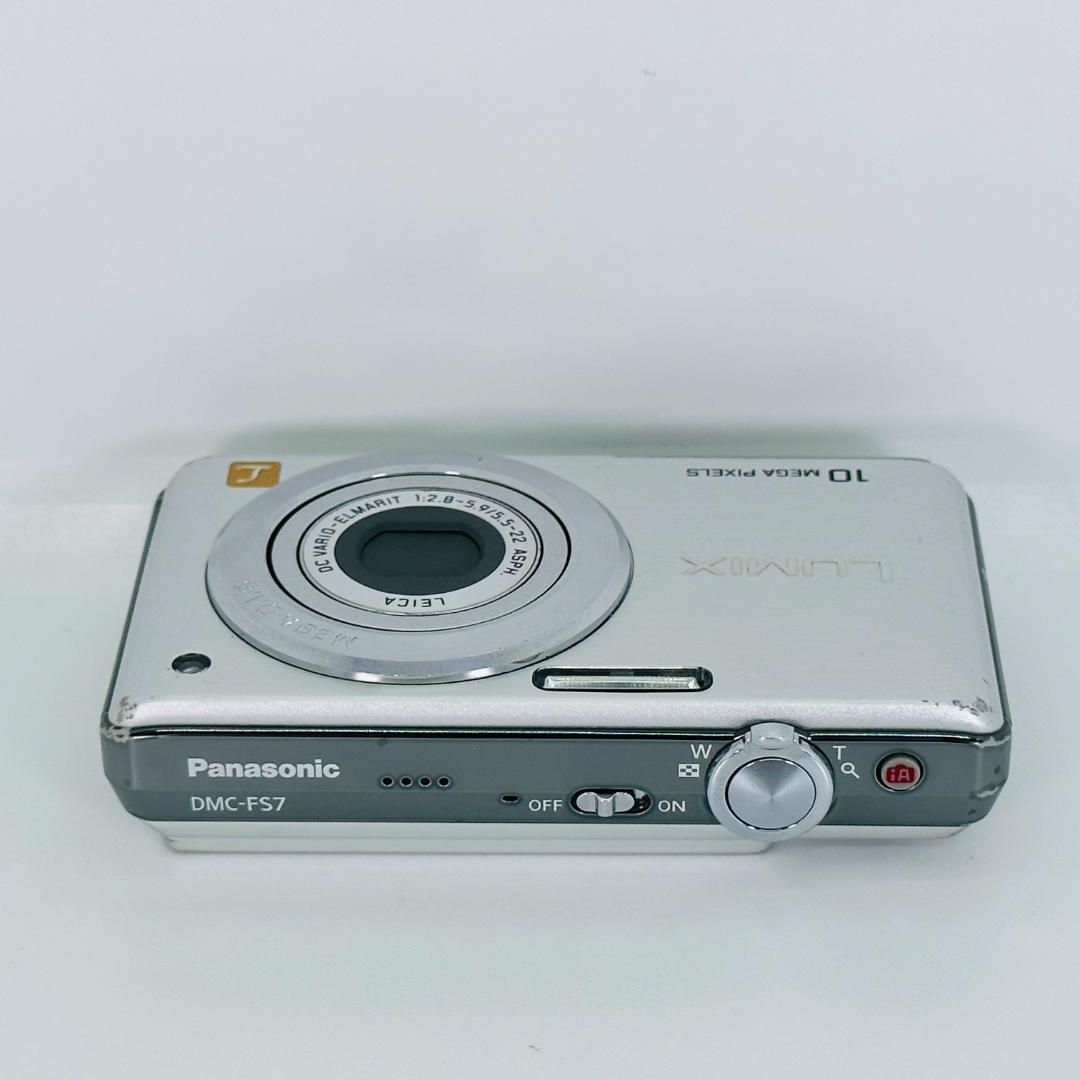 美品】Panasonic LUMIX DMC-FS7 シルバー