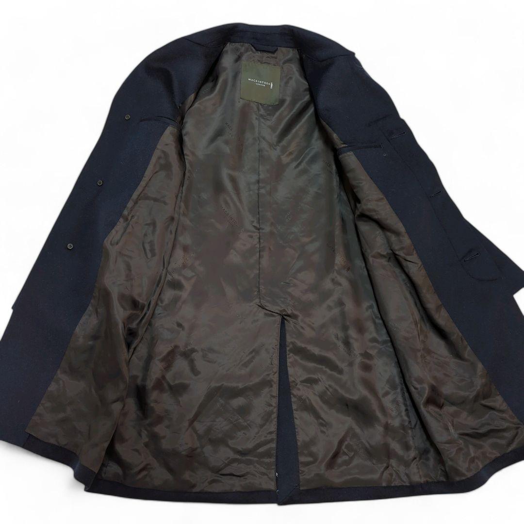 新品同様★現行MACKINTOSH★DUNFORDカシミヤステンカラーコート