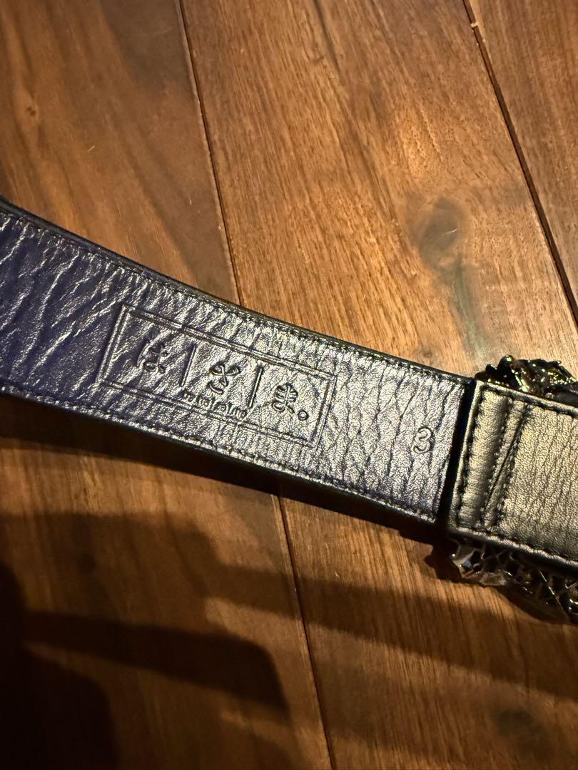 小物 hazama Unaddressed Requiem leather belt