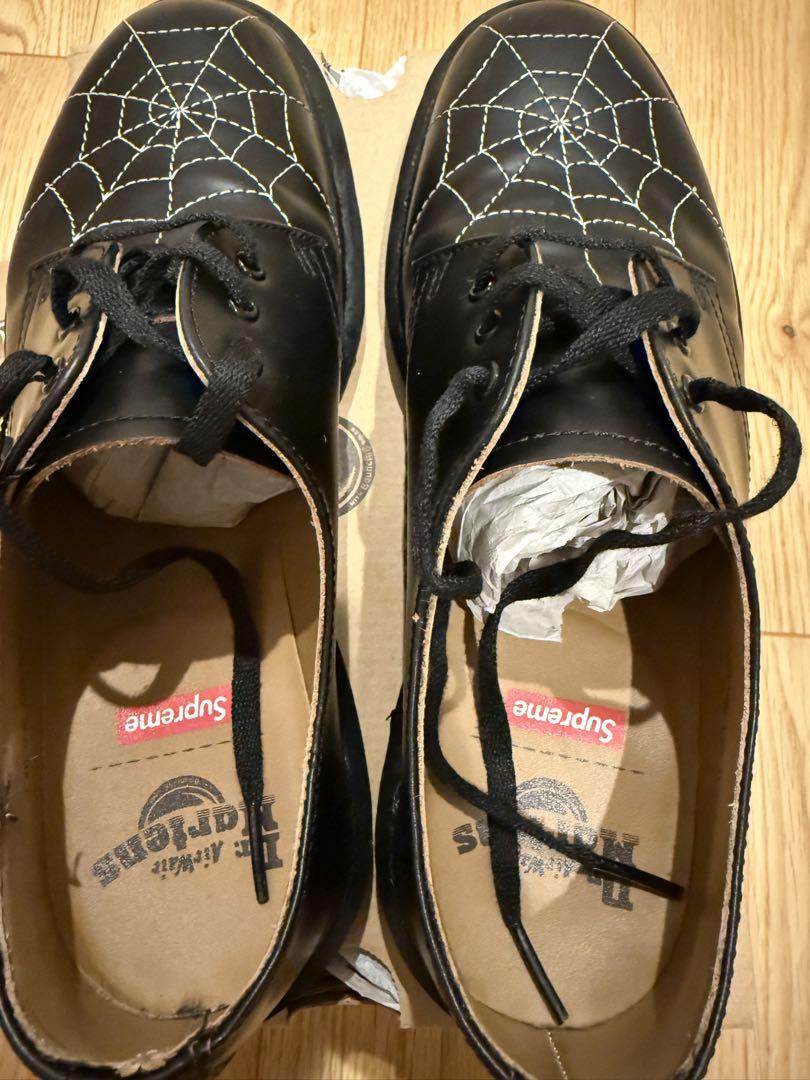 靴 Supreme Dr. Martens Spiderweb 3-Eye Shoe