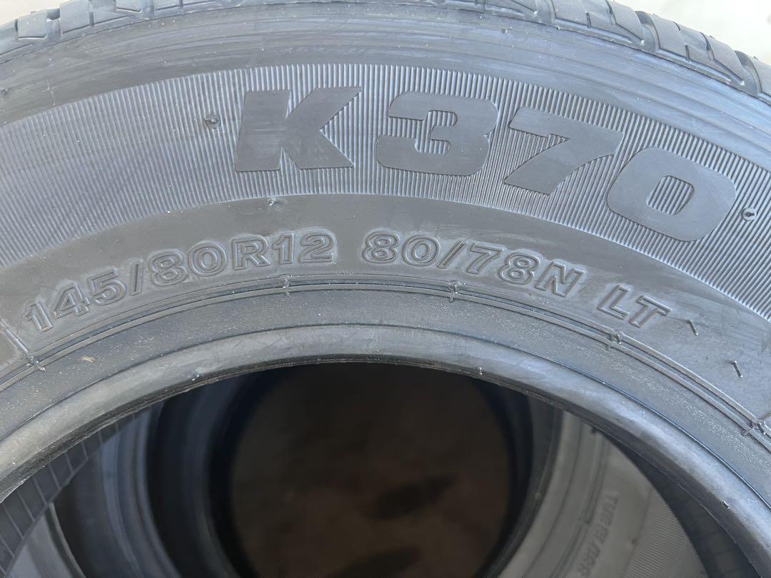 新品2025年145/80R12LT 6PR BRIDGESTONE 4本セット