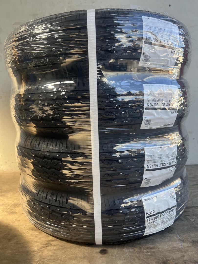 新品2025年145/80R12LT 6PR BRIDGESTONE 4本セット