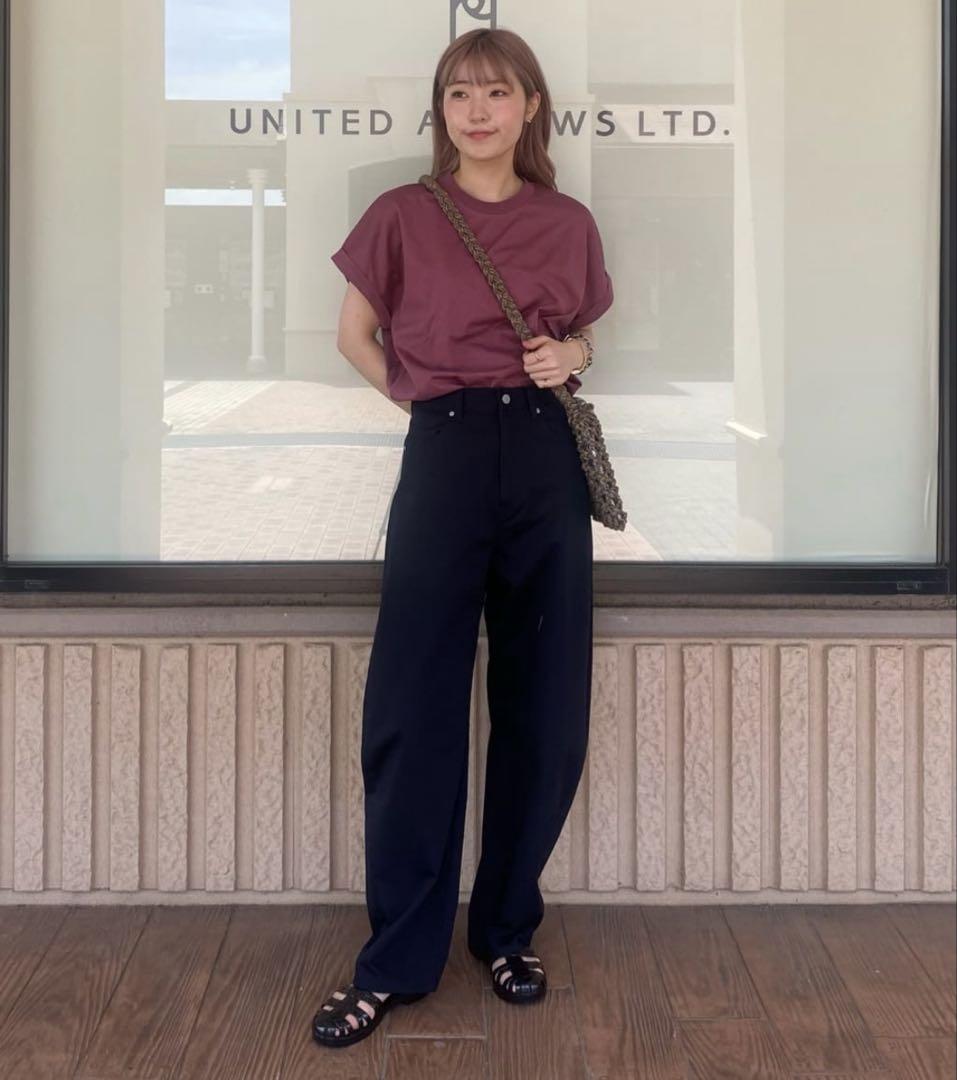 UNITED ARROWS ビューティ＆ユース コットン カーブ チノパンツ