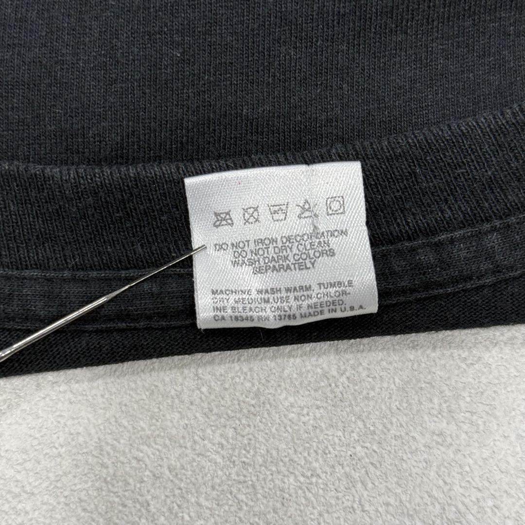 古着 90s サンスタジオ 在原みゆ紀着用 半袖 シャツ ブラック イエロー ②