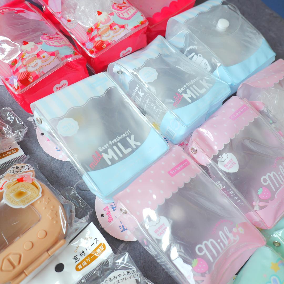 窓付ケース　くま　ドールポーチ　推し活ポーチ　ハロウィン　デビル　天使　ふとん