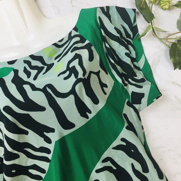 ☆美品☆DIANE von FURSTENBERG ダイアン シルクワンピース4 - メルカリ