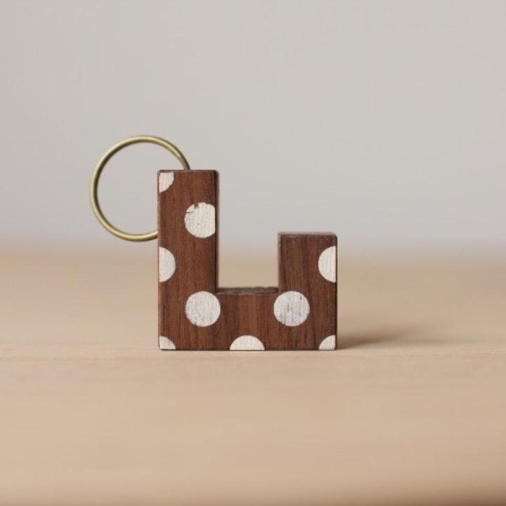A to Zキーホルダー「J」クロ