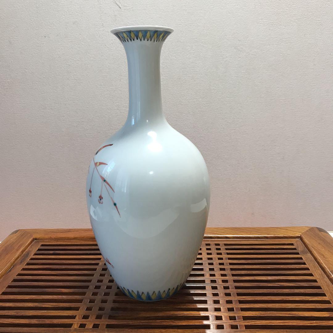 即納 花瓶 日本工芸会正会員 BTIZU-m38670048696 小野祥瓷 格安再入荷