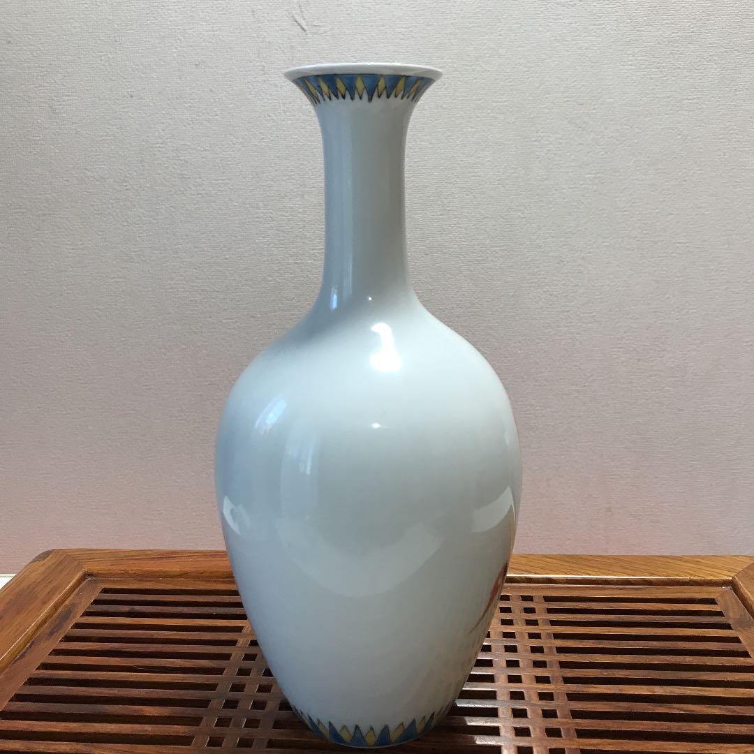 即納 花瓶 日本工芸会正会員 BTIZU-m38670048696 小野祥瓷 格安再入荷