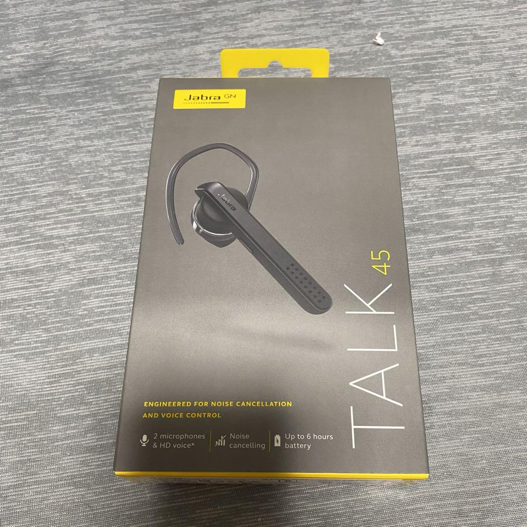 Jabra ジャブラ Talk 45 Black 新品未使用 Amazon | 6パックシリコンイヤゲル、イヤフックブラック、イヤ