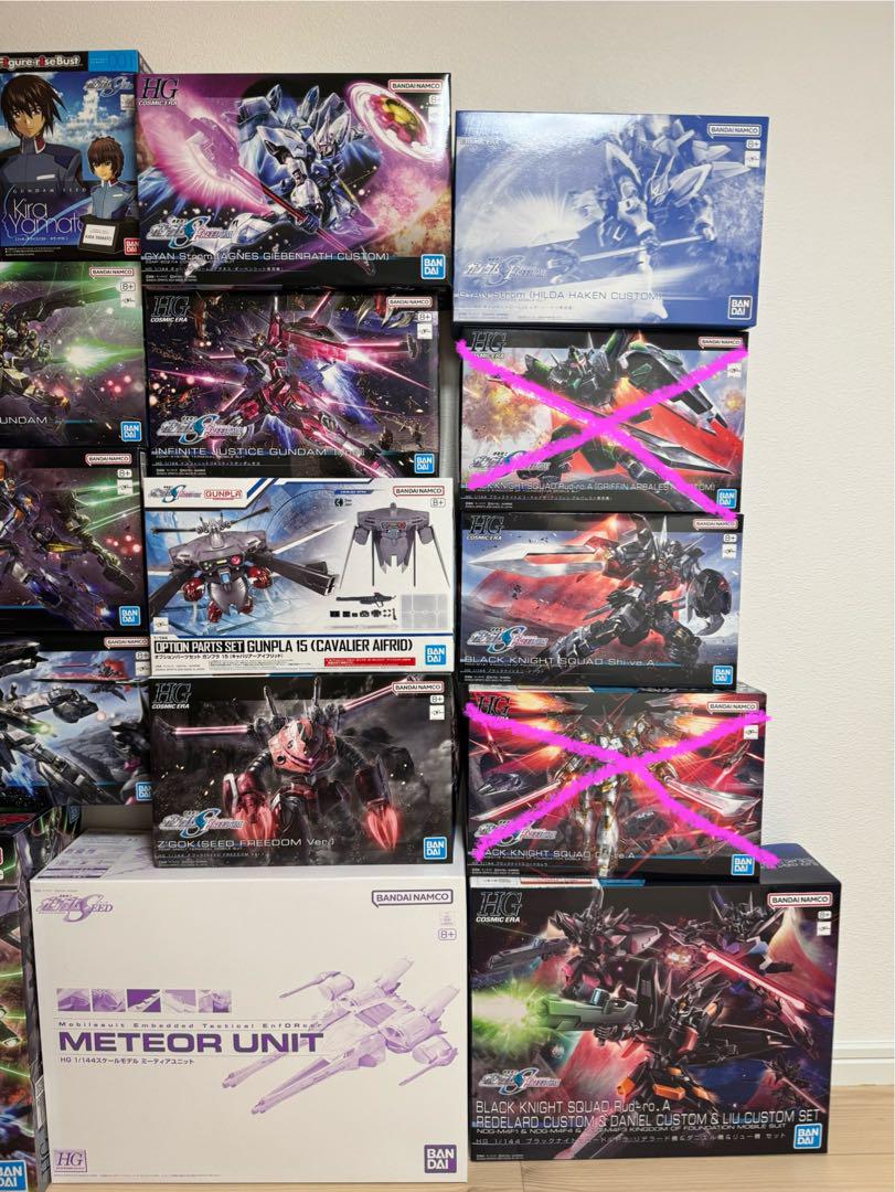 ガンプラ HGCE RG SEED FREEDOM ガンダムSEED まとめ売り - メルカリ