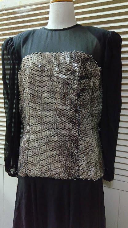 シフォン ドレス