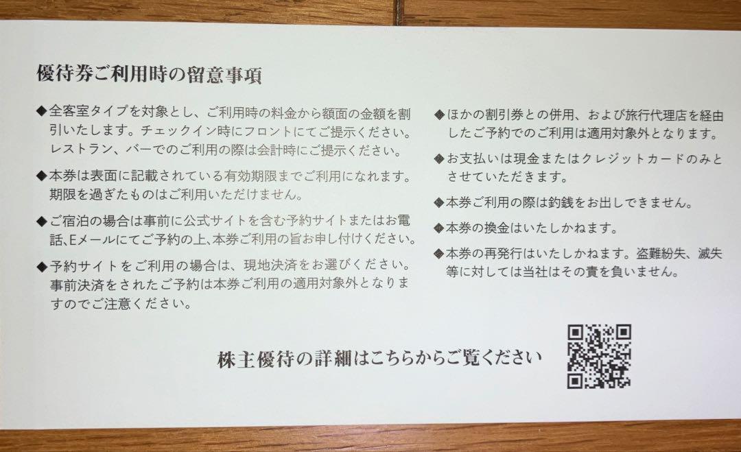 ウェルスマネジメント　株主優待券
