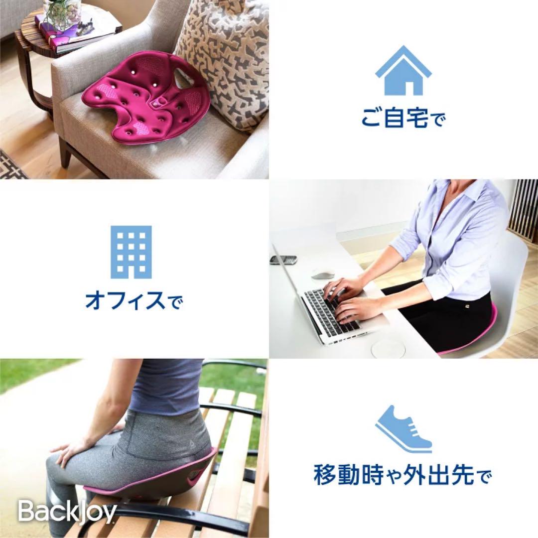 美品✨公式商品《BackJoy》リリーフグリップ　骨盤矯正クッション 2個セット