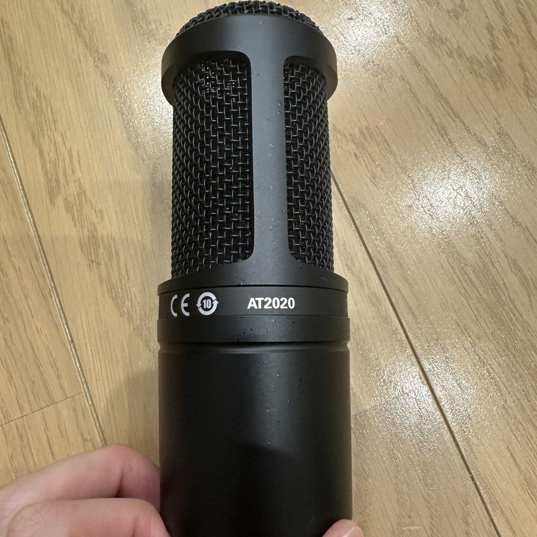 AT2020 マイク　Audio-technica