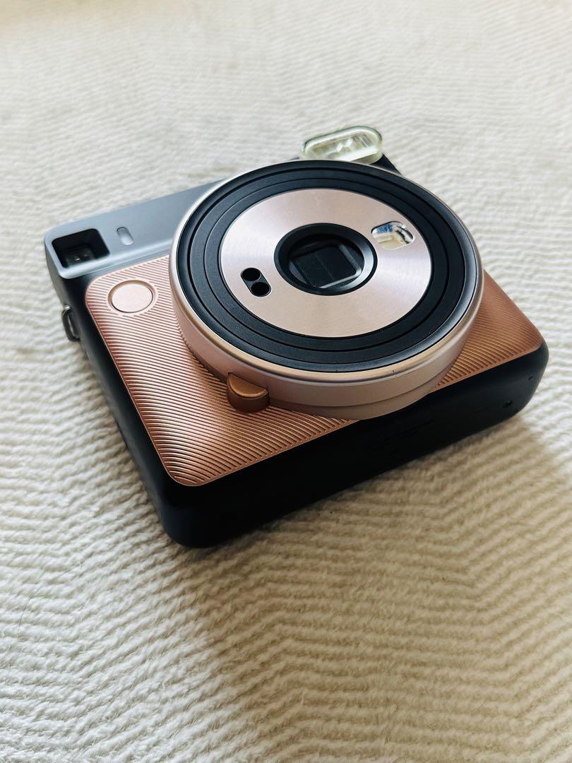 instax sq6 チェキ ブラッシュゴールド